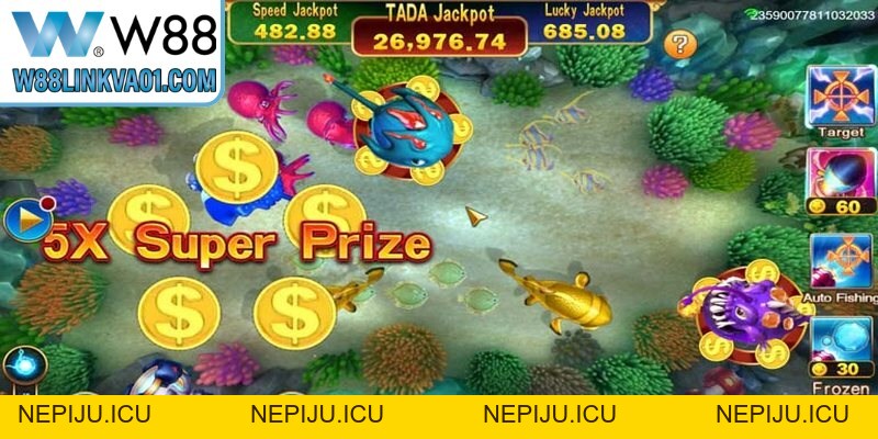 Bắn Cá Jackpot W88 - Bí Quyết Săn Thưởng Lớn Ăn Tiền - nepiju.icu Bắn Cá Jackpot W88 - Bí Quyết Săn Thưởng Lớn Ăn Tiền - nepiju.icu