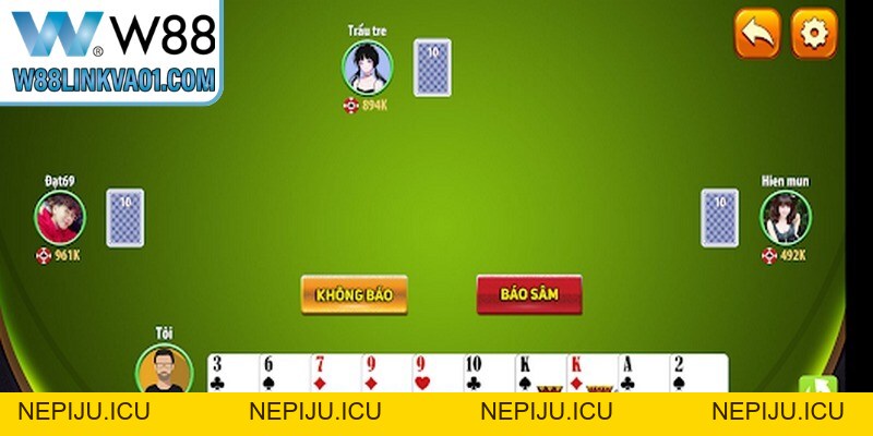 Sâm Lốc W88 – Kinh Nghiệm Dễ Thắng Từ Cao Thủ Hàng Đầu - nepiju.icu Sâm Lốc W88 – Kinh Nghiệm Dễ Thắng Từ Cao Thủ Hàng Đầu - nepiju.icu
