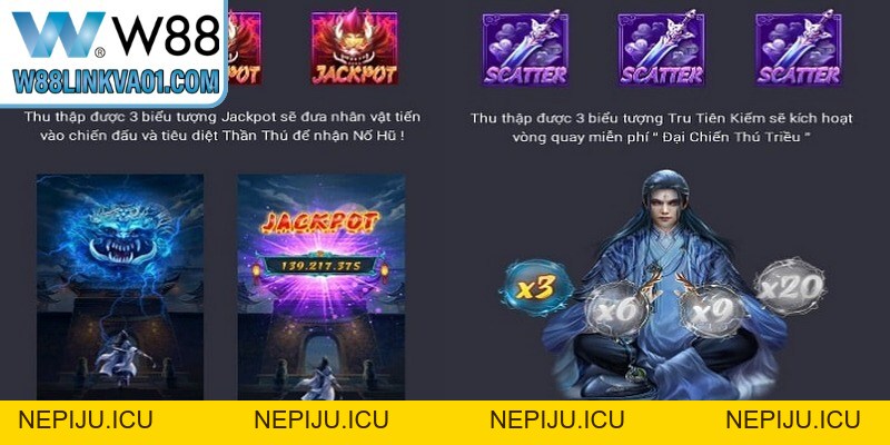 Tru Tiên W88 - Đỉnh Cao Game Nổ Hũ Cổ Trang Ăn Khách - nepiju.icu